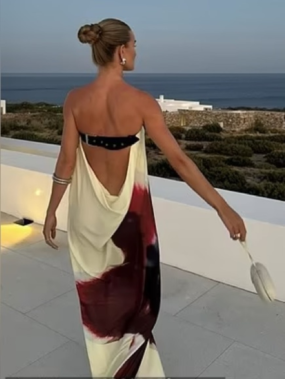 Rat & Boa Antheia Strapless dress as seen on Rosie Huntington- Whiteley - Picture 2 of 7
